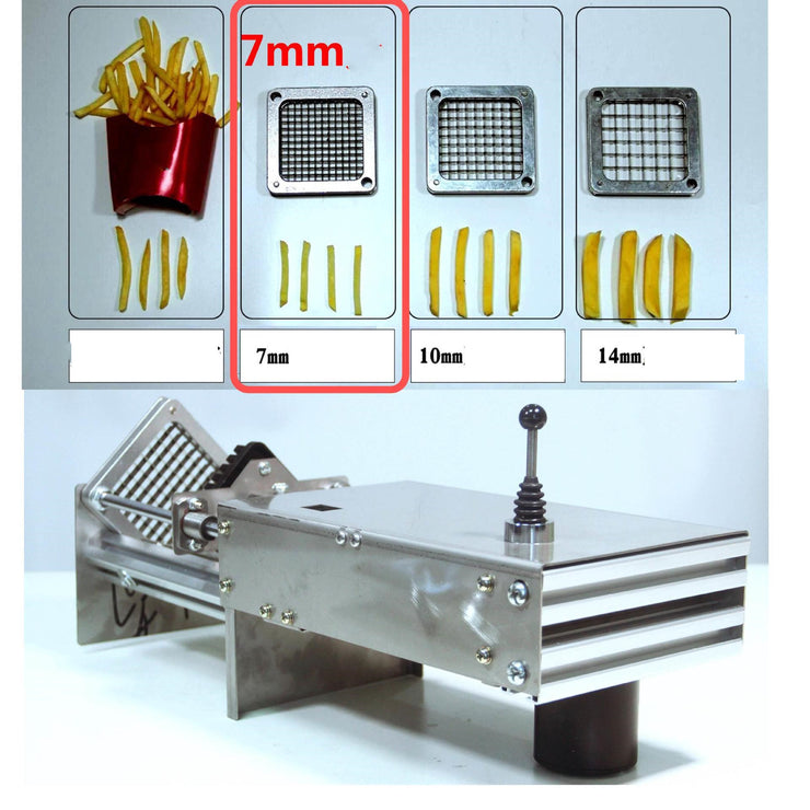 Stainless Steel Commercial Electric Potato Carrot Cucumber Potato Slicer