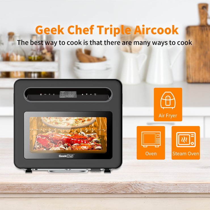 Geek Chef Steam Air Fryer Toast Oven Combo